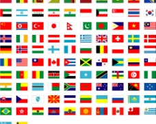 界各国国旗图片以及国家与首都的中英文对照