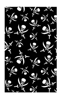 矢量图库酷炫海盗标志图案图片