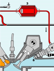 汽车发动机结构图图片