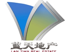 蓝天地产logo图片