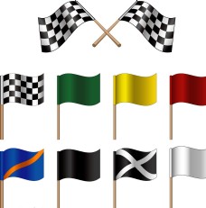 F1赛车旗帜
