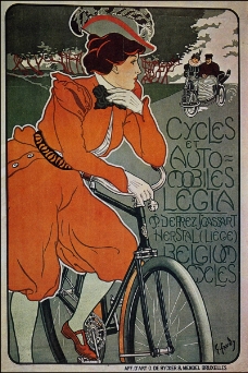 经典自行车广告0074
