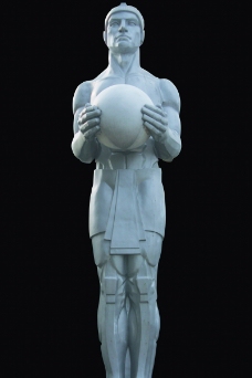 PSD雕塑60015