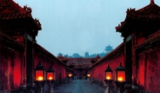 北京夜景北京紫金城之夜景图片